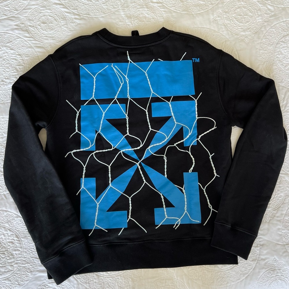 Off white fence arrows print sweatshirt